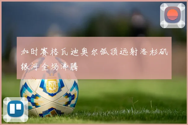 加时赛格瓦迪奥尔弧顶远射洛杉矶银河全场沸腾